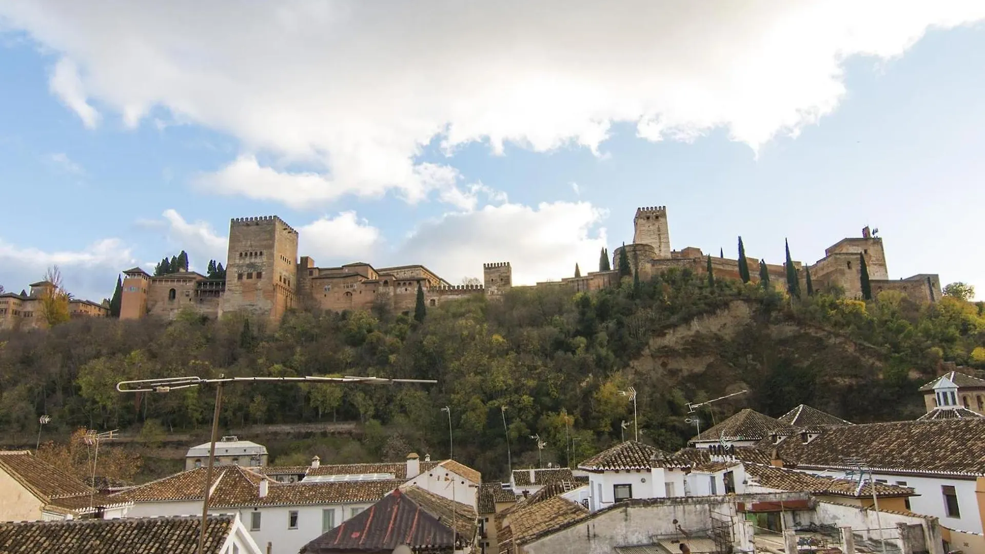 Mirador De Los Arcos Alhambra Granada Spain